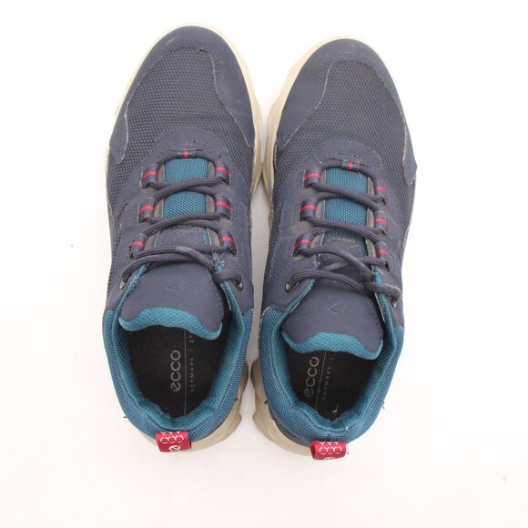 Ecco MX Low GTX Goretex Waterproof Women's EU 37 US 6-6.5 Blue Low Lace Sneakers - Picture 9 of 10